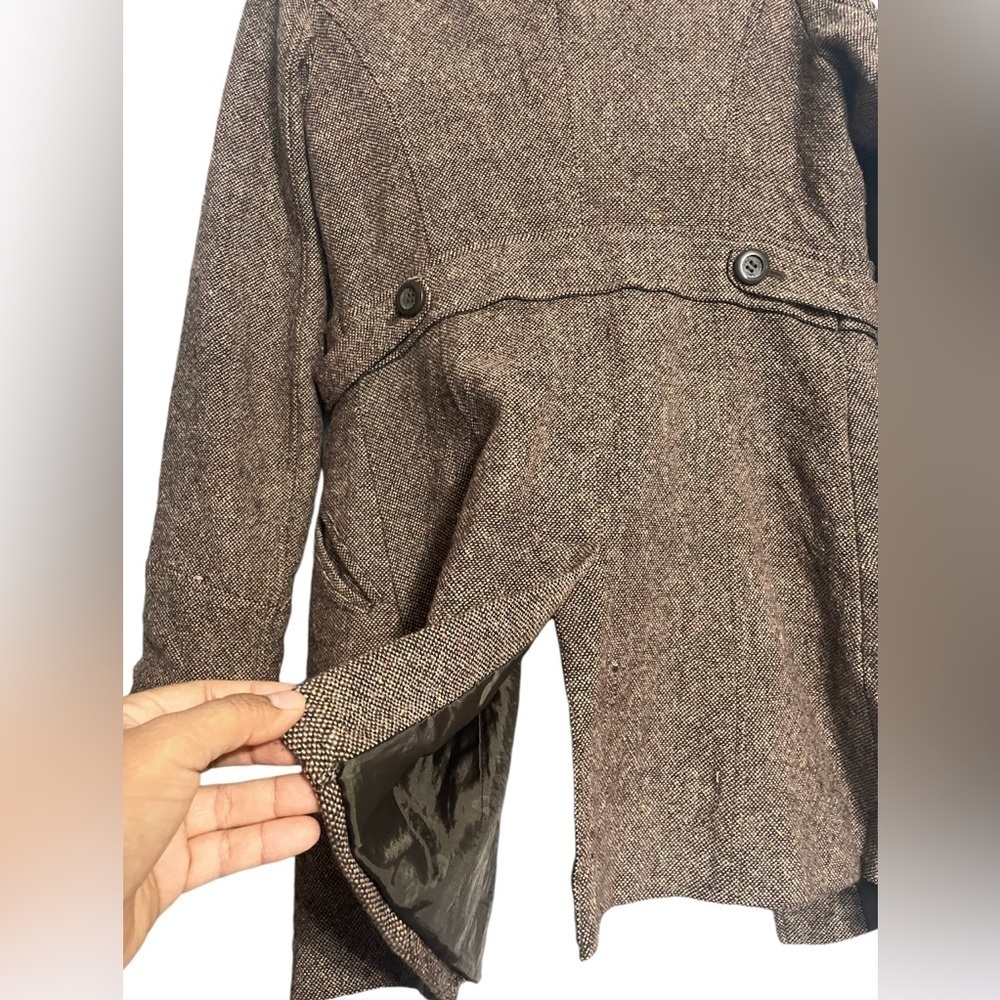 l.e.i jacket/coats for women’s color brown,size: M - Picture 4 of 11